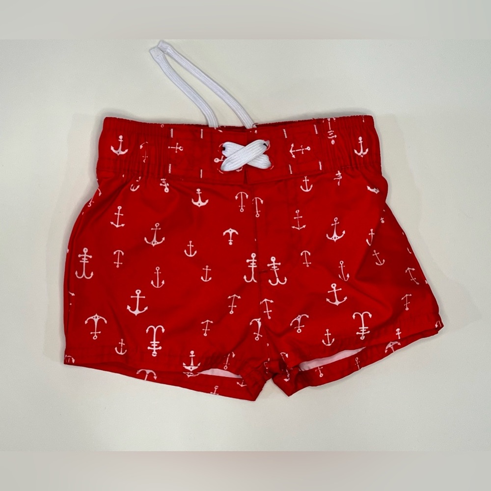 4/$15 ⭐️ Cat & Jack Baby Boys' Ancher Swim Trunks Size 3-6 Months